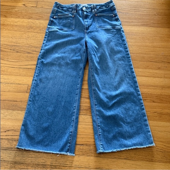 Paige Anessa Wide-Leg Crop Jeans - Picture 7 of 15